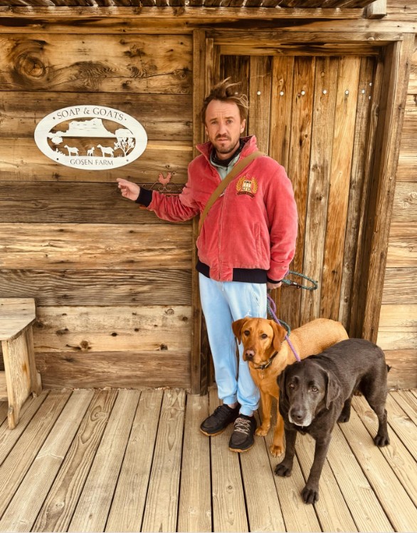 Így néz ki ma Tom Felton, a Draco Malfoy-t alakító színész