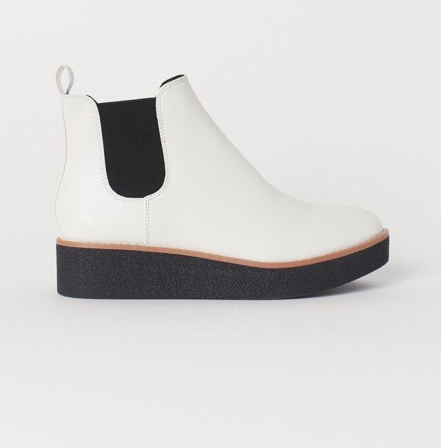 Gumitalpú bokacsizma H&M 9495 Ft