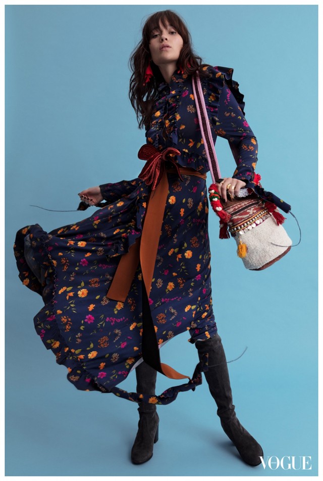 Magyar siker! A Dubaiban élő Balla Vivienne a Vogue Arabiának fotózott