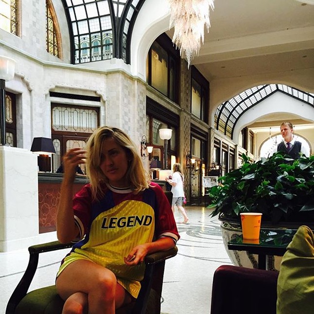 Majd egyet a Four Seasons halljából is.