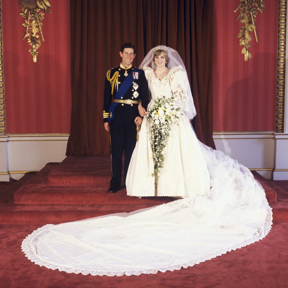 Diana hercegné és Károly herceg esküvője 1981 július 29-én