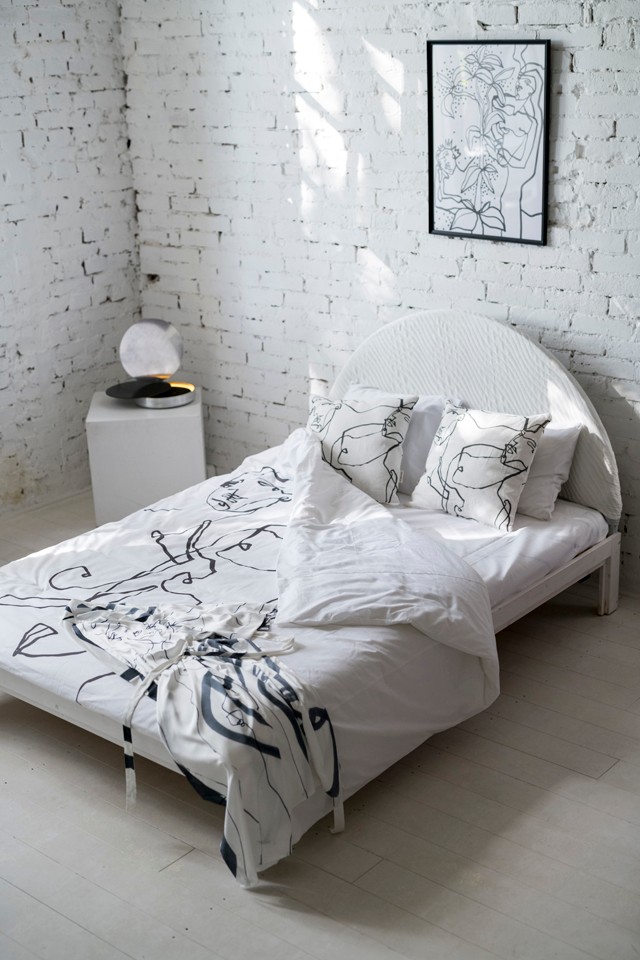 Dizájner ágyneműt tervezett Oláh Anna, rendezd be a magyar tervező darabjaival a hálószobád