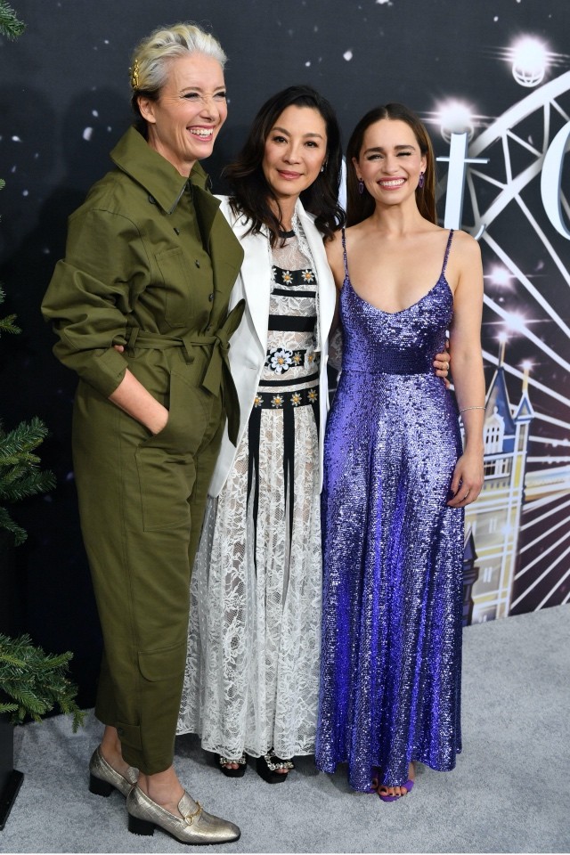 Emma Thompson Michelle Yeoh Emilia Clarke