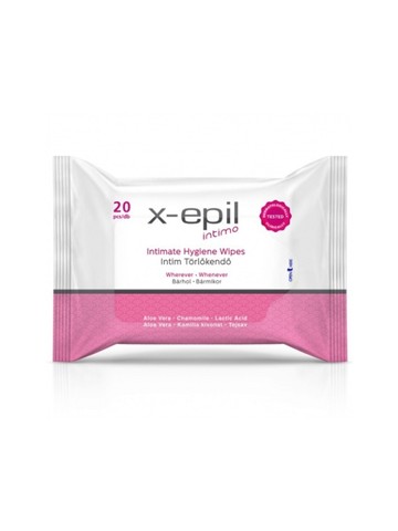 Intimo intim törlőkendő X-EPIL 649 Ft/20 db - alveolashop.hu