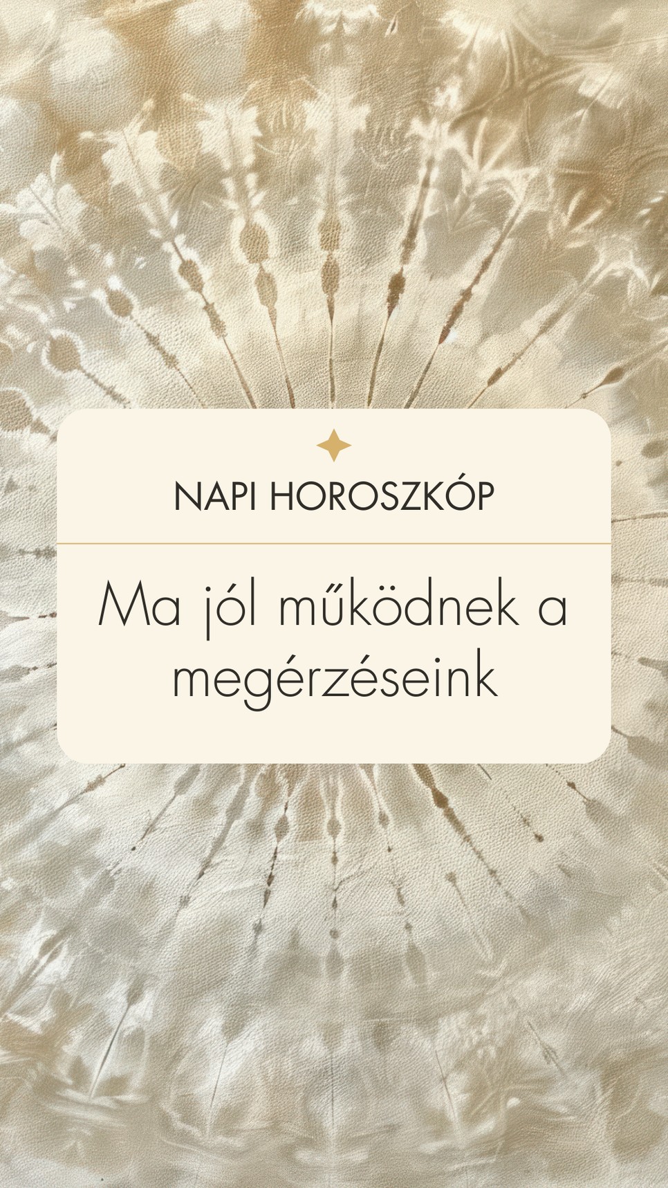 Napi horoszkóp: érdemes ma a megérzéseinkre hallgatni