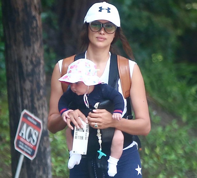 Irina Shayk és kislánya