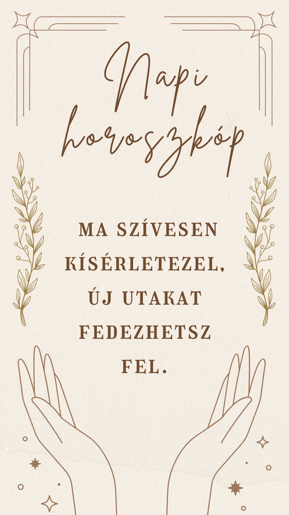 Egy kis emlékeztető a napi horoszkóp szerint