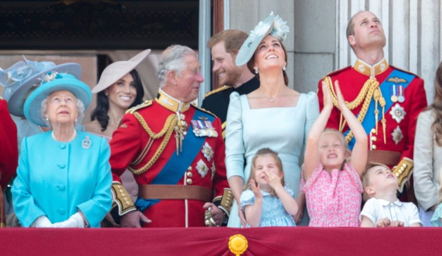 Az angol királyi család