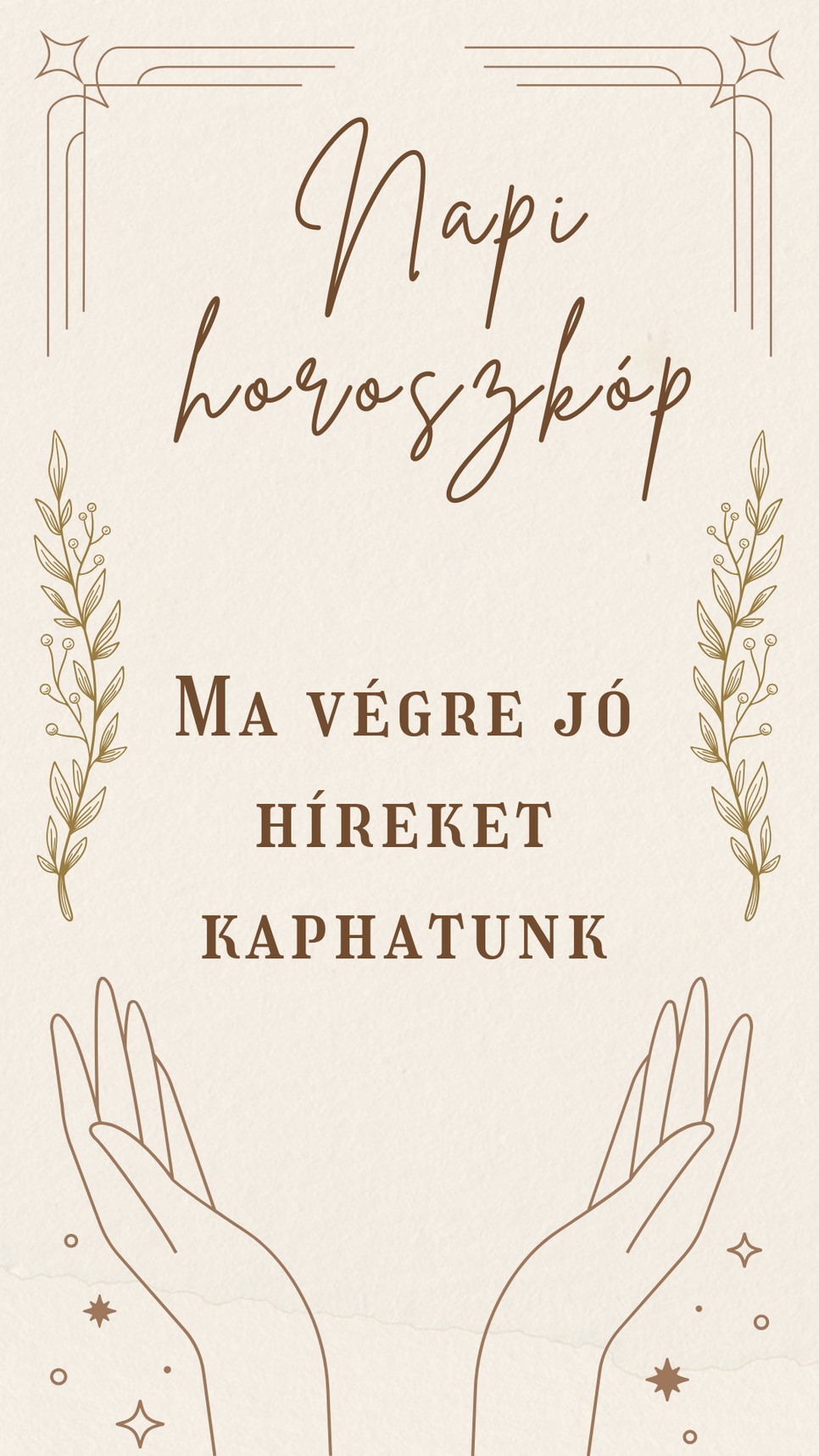 Napi horoszkóp: erre számíthatunk a mai nap