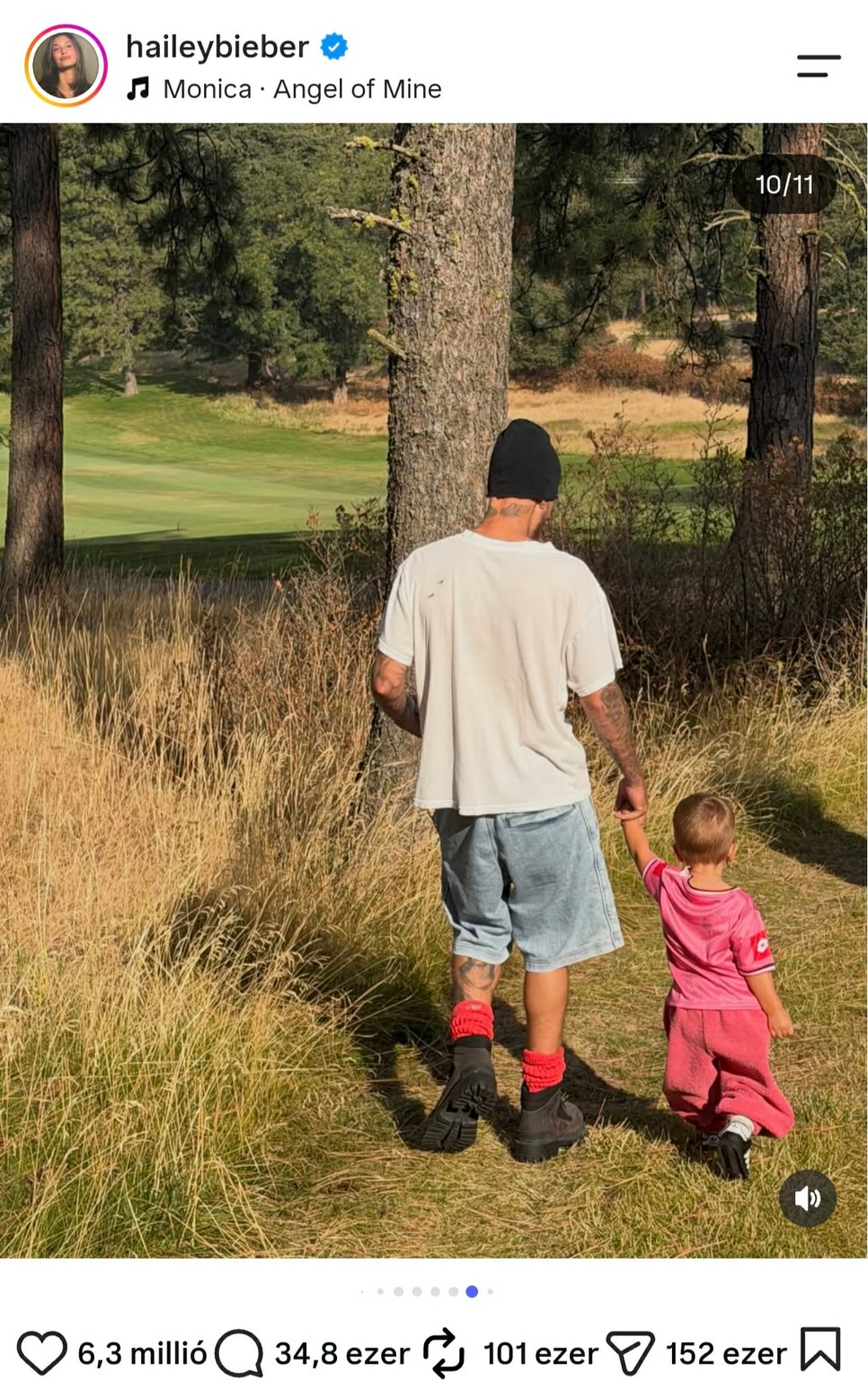 Hailey és Justin Bieber nem mutatják meg a kis Jack arcát a közösségi médiában