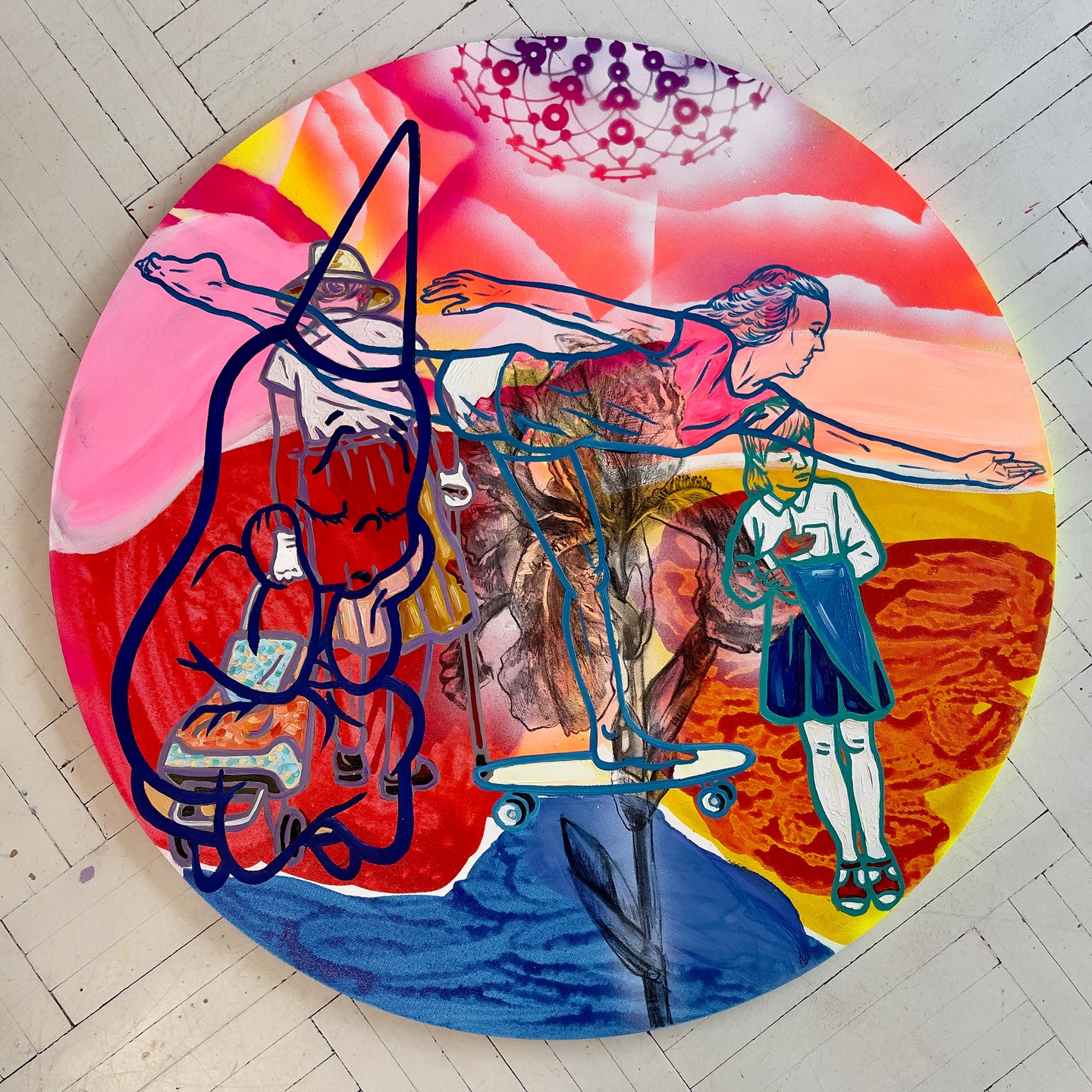 Soós Nóra kiállítása a Képező Galériában látható