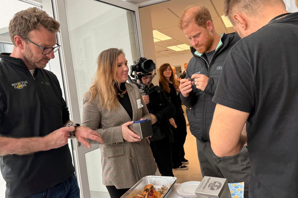 Harry herceg Ukrajnába látogatott a héten