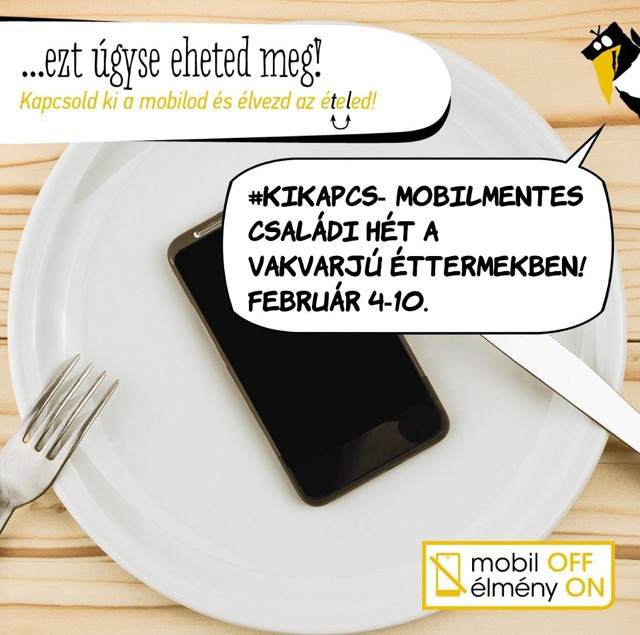 Anglia után már nálunk is jutalmazzák, ha étkezés közben nem mobilozik a család!