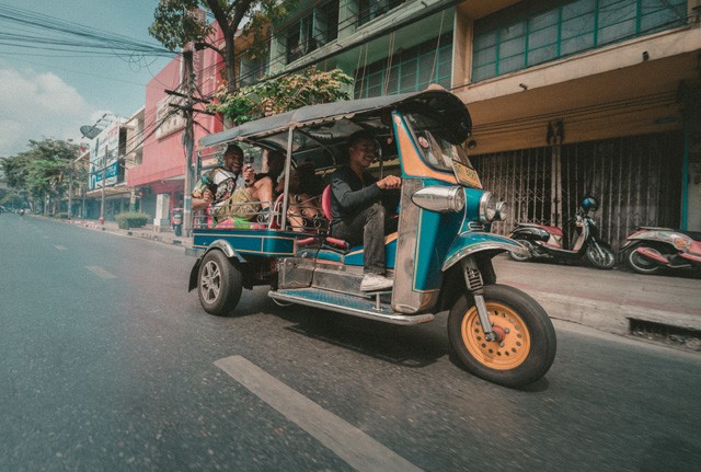 Bangkok, tuk-tuk