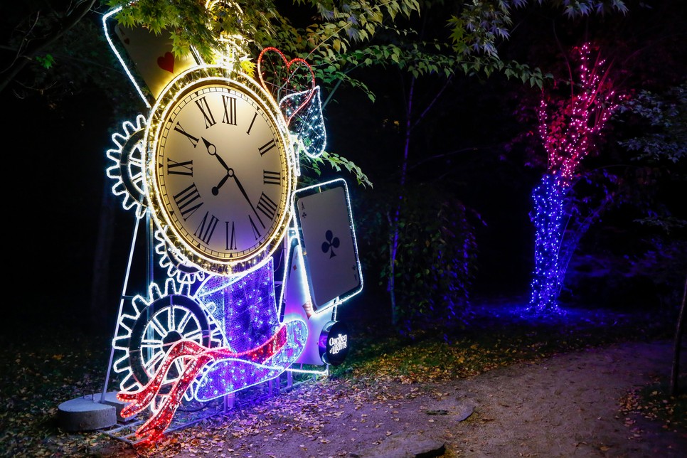 Garden of Lights a Füvészkertben