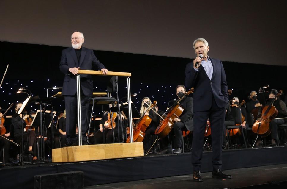 John Williams és Harrison Ford