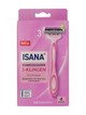 Női eldobható borotva 3 pengés ISANA 703 Ft/4 db 