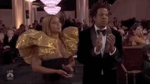 A Golden Globe gála legnagyobb meglepetése: ott volt Beyoncé!