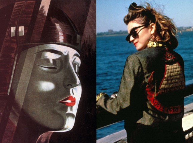 A Metropolis és Madonna kacsintós szemei.