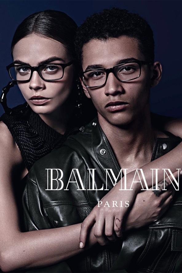 Cara Delevingne mindenkit megnevel az új Balmain kampánnyal