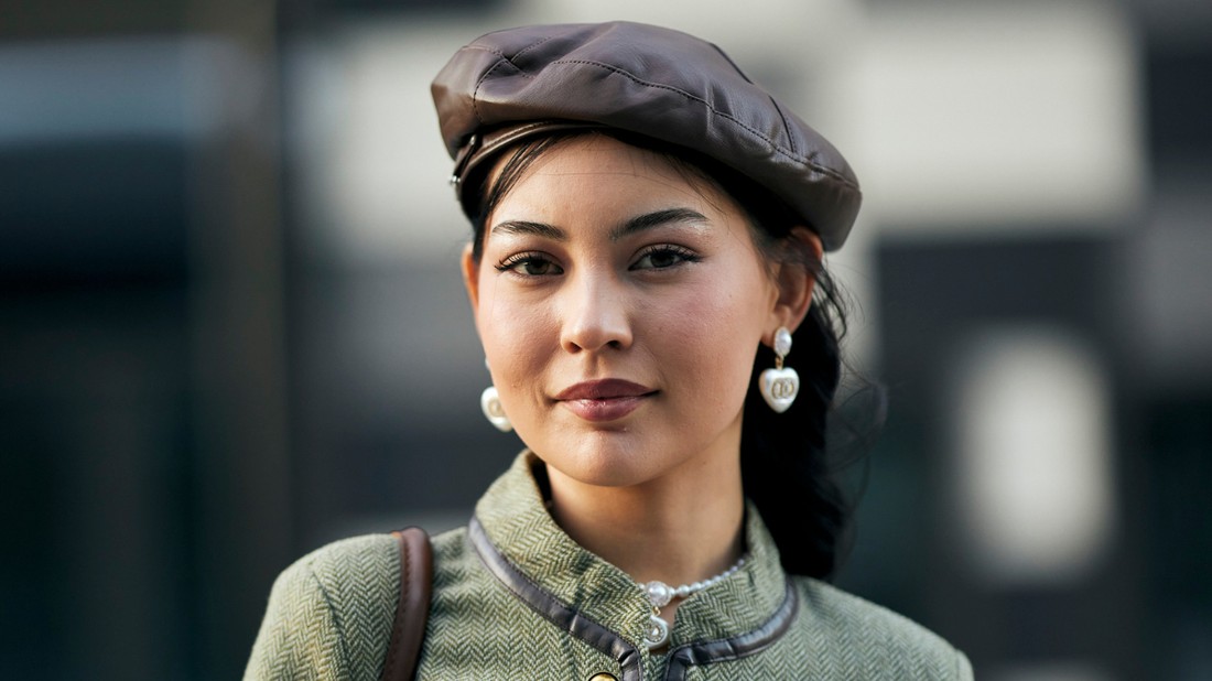 glamour fiatal modell street fashion