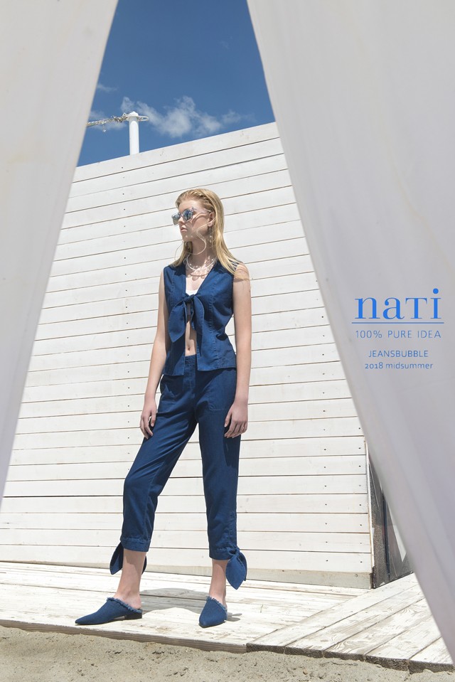 Rendkívül különleges kollekciót készített farmerből ez a magyar tervező