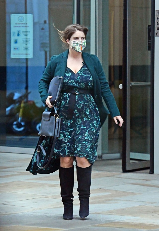 Most először láthattuk Eugénia hercegnő kerekedő pocakját