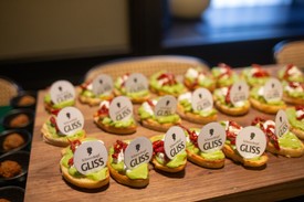 Az eseményen finom falatokkal vártuk a résztvevőket