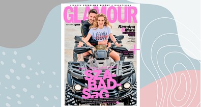 Mesebeli szerelem: Lékai-Kiss Ramóna és Lékai Máté szerelmi történetével és ajándék szerelmes regénnyel megjelent a GLAMOUR júniusi lapszáma