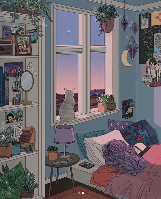 A hét kreatívja: a 17 éves lány, aki az éjszaka és az univerzum szerelmese