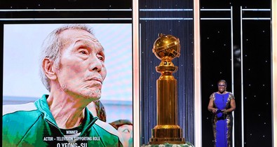 A Squid Game főgonosza 77 évesen lett az első Golden Globe-díjas koreai színész