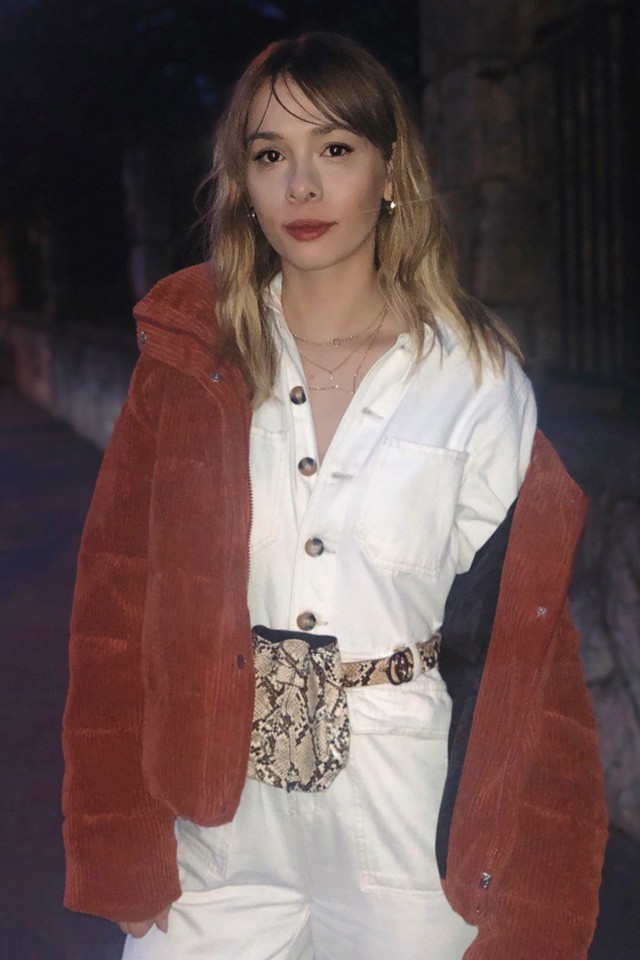 Szécsi Böbe új kedvence az overál, teljesen érthető