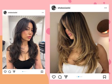 Gyönyörű arc, dúsabb haj: a függöny vágás hajtrend mindkettőt megadja