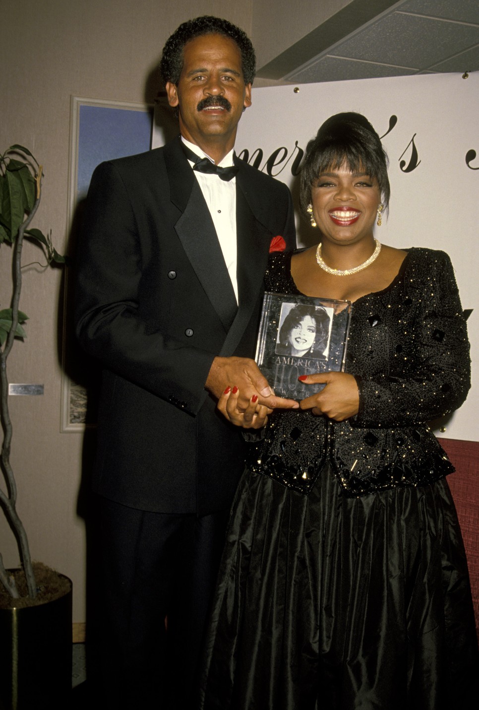 Stedman Graham és Oprah Winfrey 1990-ben