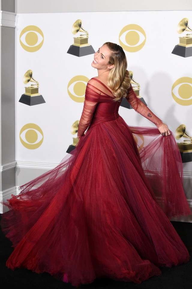 Miley Cyrus zac posen