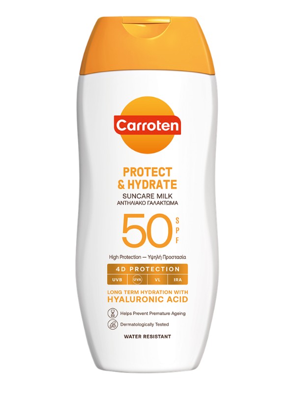 Protect & Hydrate naptej SPF 50+ CARROTEN 5799 Ft/200 ml (29 Ft/1 ml)