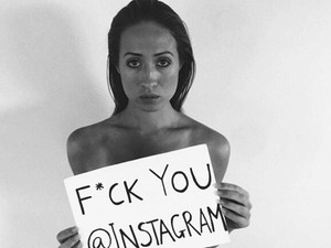 Pucér fotókkal árasztotta el az Instagramot ez a lány! Minden szabályt megszegett!