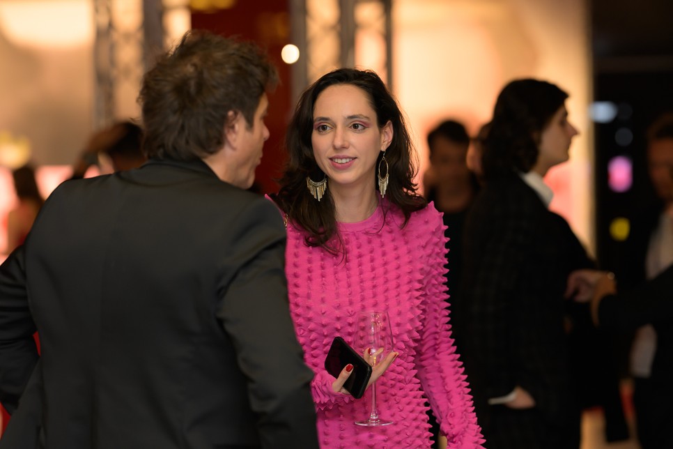 Kemény Zsófi és Till Attila a Cicaverzum premierjén