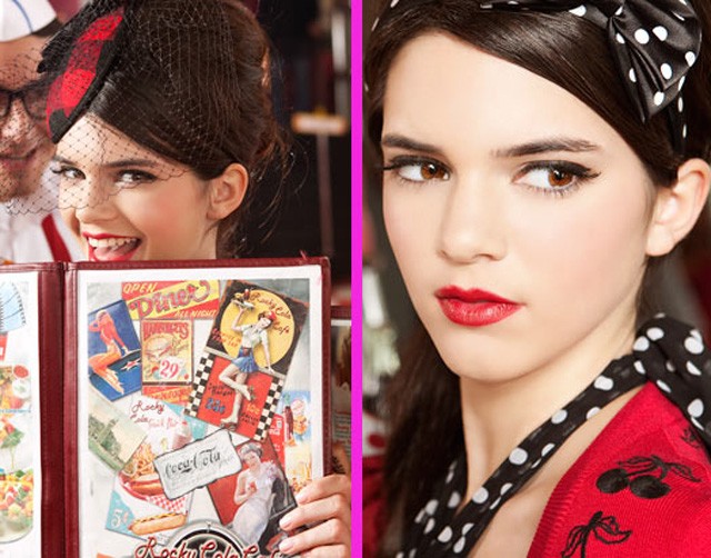 kendall jenner, kardashian, jenner lányok, estée lauder, fotó, 14 éves