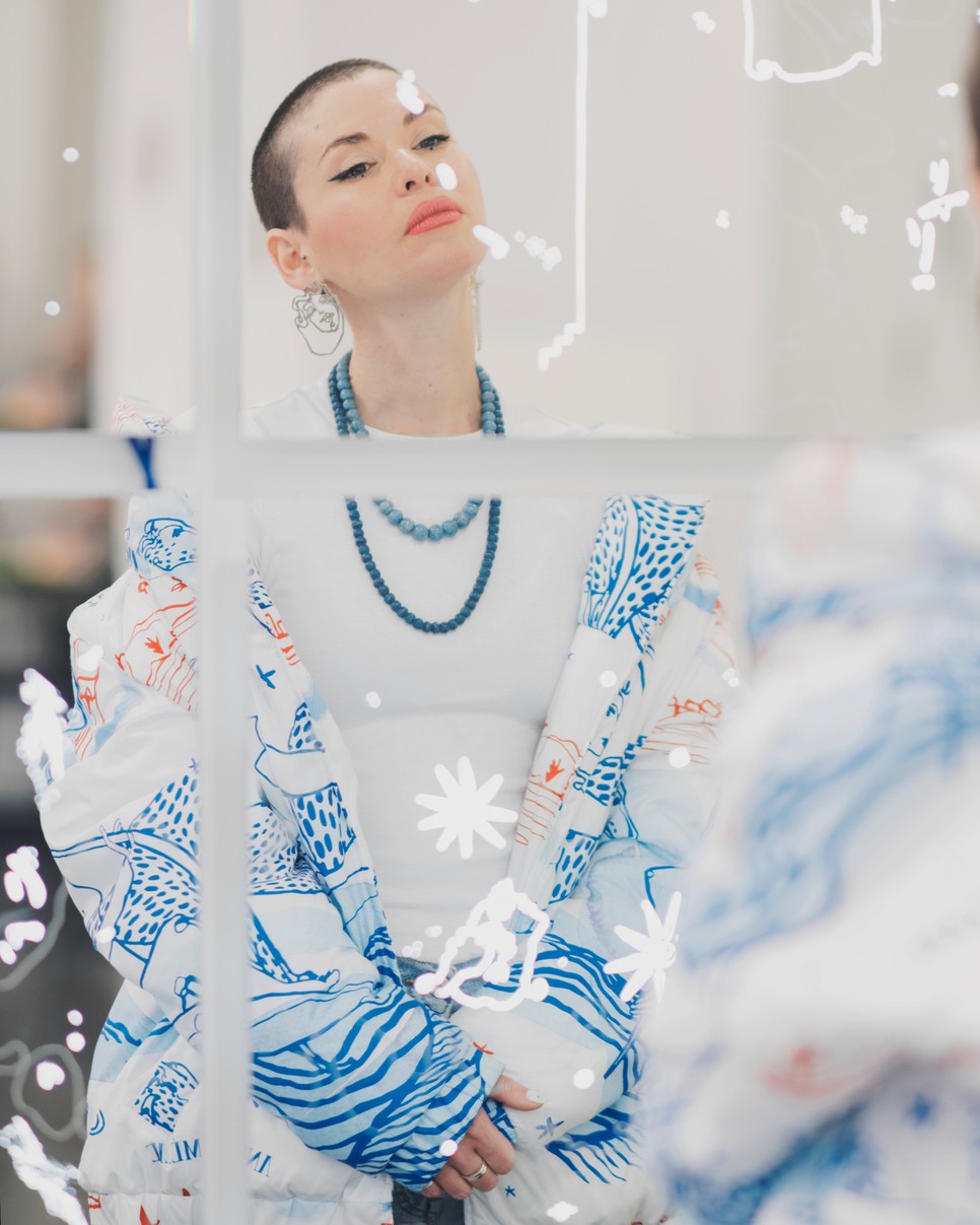 Oláh Anna számára az a flow-élmény, amikor hagyja, hogy elragadja az alkotás iránti vágy és a kreativitás