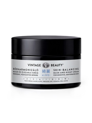 KIREI Bőrharmonizáló maszk és éjszakai krém érzékeny, vízhiányos bőrre VINTAGE BEAUTY 37 900 Ft/60 ml (631,67 Ft/1 ml)