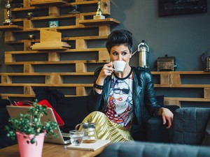 Ilyen, amikor Havas Dóra kiköltözteti az irodáját otthonról