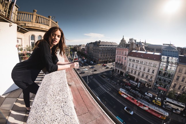 Palvin Barbara, coca cola