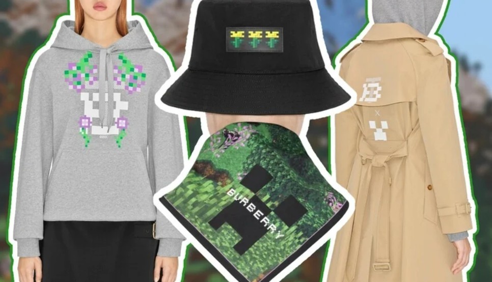 A Burberry Mincraft kollekció sok darabja azonnal elkelt