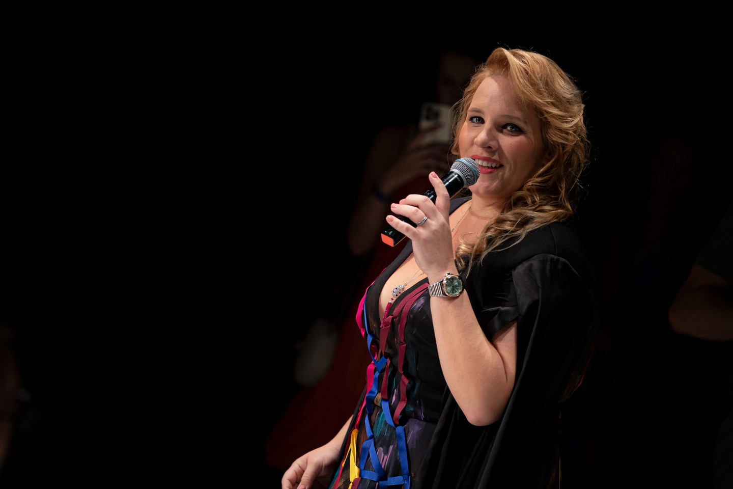 Tóth Vera a Viktória Varga bemutatóján a BCEFW-n