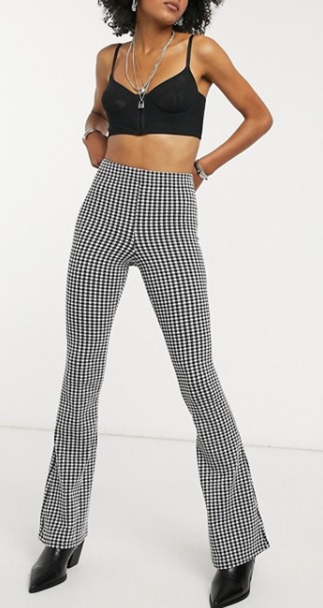Kockás nadrág ASOS &pound;25.99