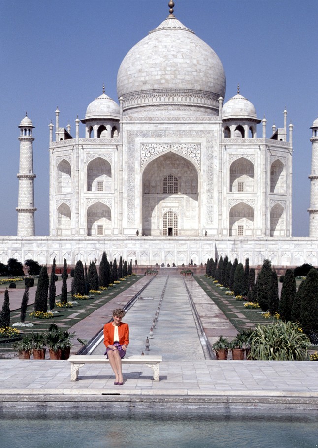 diana, taj mahal