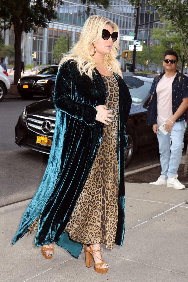 Jessica Simpson terhes New York