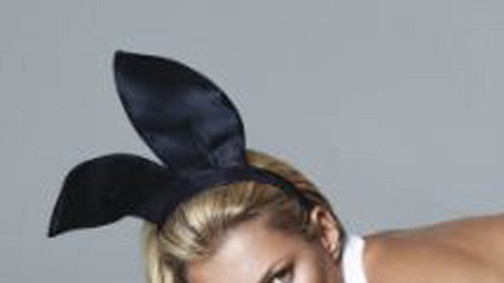 Nyuszijelmezben pucsít Kate Moss a Playboy-nak