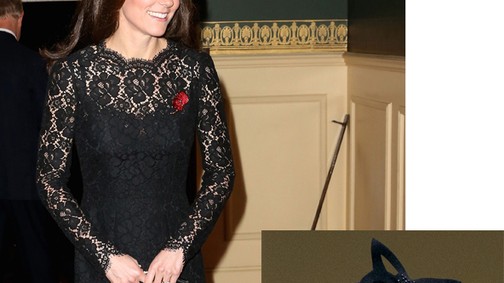 Kate Middleton fekete csipkében ünnepelt